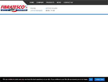 Tablet Screenshot of fibratesco.com